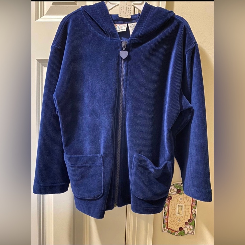 Talbots Kids Size 4/5 Velvet Jacket